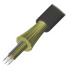 Cable de Fibra Óptica de 12 Hilos, Interior/Exterior, Tight Buffer, No Conductiva (Dieléctrica), LS0H, Multimodo OM4 50/125 Optimizada, 1 Metro (3.28 Pies)