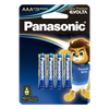 Batería Alcalina AAA 1.5V EVOLTA / No recargable / Paquete de 4 Baterías