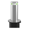 Bolardo Automático de Seguridad / Hidráulico / 219 mm Diámetro / Elevación 600 mm (23.6 in) / 4 Segundos Operación / IP68 / Control Remoto 100 m (328 ft) / LED Integrado