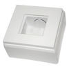 Caja de Superficie para Modulos de Ibernex, Incluye Marco Embellecedor NX9003