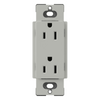 Receptáculo dúplex de pared de 15 amperios