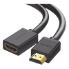 Cable Extensor HDMI de 1 Metro (3.28 Pies) / 4K@60Hz / 3D / HDR / Macho a Hembra / Núcleo de Cobre Estañado / Transmisión Estable