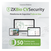 Licencia para ZKBi CVosecurity permite gestionar hasta 50 puertas para control de acceso
