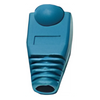 Bota Plástica para Protección de Plug RJ45, Color Azul