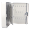 Caja para llaves con capacidad para 36 llaves/ Medidas 160 x 200 x 75 mm (ancho x alto x profundidad)/Fabricada en acero/ Cerradura con llave.