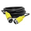 Cable extensor con conector tipo aviación de 5m solo para soluciones de videovigilancia móvil XMR