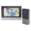 Kit de Videoportero IP Poe Estandar con llamada a App de Smartphone (HikConnect) / Apertura con tarjeta MIFARE / Frente de calle IP65 / Soporta 1 Departamento