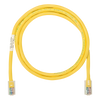 Cable de Parcheo UTP Categoría 5e, con Plug Modular en Cada Extremo - 2 Metros (6.56 Pies) - Amarillo