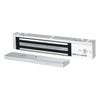 Chapa Magnética 600 lbs con LED /  Sensor de Estado de Unión / Sin Magnetismo Residual / Uso Interior.