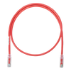 Cable de Parcheo UTP Categoría 6, con Plug Modular en Cada Extremo - 4.3 Metros (14.11 Pies) - Rojo