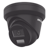 [Dual Light + 2 Micrófonos de Doble Matriz] Turret IP 4 Megapixel / Color Negro / Lente 2.8 mm / 30 mts Luz Blanca + 30 mts IR / ACUSENSE / Exterior IP67 / WDR 120 dB / PoE / ONVIF / Micro SD / Metal / ACUSEEK