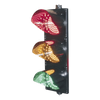 Semáforo / Señalización Rojo, Verde y Amarillo / Diametro 200mm / LED / 110vca.
