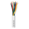 Carrete de 305 Metros (1000 Pies) / Cable de Cobre / 8x18 AWG  / Plenum / Para Interior / Color Blanco / Para Aplicaciones de Alarmas de Intrusión/Control de Acceso/ Automatización / Interfonos y Tv Porteros