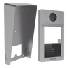 Kit Videoportero + Carcasa protectora IP 2 Megapixel / Llamada y Apertura Remota desde App Hik-Connect / PoE / Exterior IP65 + Antivandalico IK08 / 1 Departamento / Apertura con Tarjeta / Soporta 2 Puertas y hasta 6 Monitores