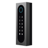 Control de Acceso Slim Akuvox A08S / Aluminio y Vidrio Templado / IP65 & IK09 / Capacidad para 20,000 Tarjetas / Métodos de Acceso Multi (QR, Bluetooth, PIN, RFID) / Soporta Wiegand / 1 Salida de Relay