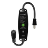 Interruptor de enchufe para exteriores on/off, resistente a la intemperie IP66, 15 A en iluminación o 1/2 HP en motores, sistema RadioRA 3