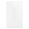 (Wifi) Apagador switch inalámbrico WIFI, control de 3 regresos de carga, 110V