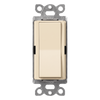 Interruptor unipolar de paleta 15 A, 120-277 V, para iluminación y motores, línea Diva
