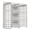 Torniquete doble de cuerpo completo, para uso en intemperie, bidireccional acabado en acero galvanizado