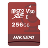 MicroSD HIKSEMI NEO Plus / 256 GB / 95 MB/s Lectura / 55 MB/s Escritura / Clase 10 U3 / TLC NAND / Especializada Para Videovigilancia 24/7