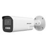 Bala IP 4 Megapíxel / Lente Mot. 2.8 a 12 mm / Dual Light (50 mts IR + 50 mts Luz Blanca) / ACUSENSE Lite / Audio de Dos Vías /  Luz Intermitente y Alerta de Audio / Exterior IP67 / WDR 120 dB / PoE  / Micro SD