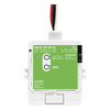 Módulo de relevador inalámbrico PowPak de 5 A con Softswitch, 120/277 V, para cargas generales de iluminación, con controles Pico y sensores Radio Powr Savr del sistema Vive
