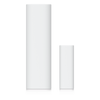 Sensor SuperLink Inalámbrico para Monitoreo de Apertura/Cierre en Puertas y Ventanas, Batería de hasta 6 Años de Duración