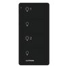 Control Pico inalámbrico de 4 botones color negro para encender y apagar 2 grupos de luces, compatible con Caseta Wireless, RA2 Select, RadioRA 2 y HomeWorks QS