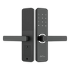 Cerradura Inteligente / Huella Digital y Wi-Fi / Mortise Europeo DIN / 300 Usuarios / App ZSmart / Carga Emergencia Micro-USB