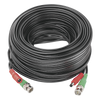 Cable Coaxial (BNC RG59) + Alimentación / SIAMES / 20 Metros (65.62 Pies) / Aleación Cobre + Aluminio CCA / Para Cámaras 4K / Uso Interior y Exterior