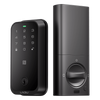 Cerradura Inteligente con Huella Digital LNDU HK01W / WiFi Integrado / Compatible Apple HomeKit / Teclado Táctil / 8 Baterías AA / Escaneo iPhone-Apple Watch-Fob / Bloqueo Manual y Automático / Exterior IP54