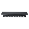 Organizador de Cables Horizontal de 2U para Rack de 19