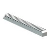260 Cremallera Modulo 6 / Fabricada en Acero / Compatible Con Motores Para Puertas Corredizas Con Piñon Modulo 6