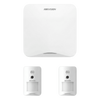 (AX HOME) KIT de Alarma AX HOME / Incluye: 1 Panel con Wi-Fi y GSM 3G/4G / 2 Cámaras PIR Inalámbricas / Compatible con Hik-Connect P2P y Hik-Partner PRO