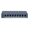 Switch PoE+ / Monitoreable / 8 Puertos 10/100 Mbps PoE+ / 1 Puerto 1000 Mbps Uplink /  Configuración Nube Hik-Partner Pro / Modo Extendido hasta 300 metros / 60 W