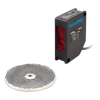 Detector fotoeléctrico de 16 m de alcance / Luz indicadora para alineación