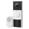 Videoportero Inalámbrico TP-Link Tapo D210 / Resolución 2K 3MP (2304 × 1296px) / Campo de Visión 160° DFOV / Batería 6400mAh Recargable / Detección IA Personas-Vehículos / Visión Nocturna Color /
