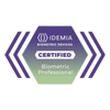 Certificado Idemia Profesional Biométrico , membresía de 2 años con acceso al módulo de ventas 24/7 a la plataforma de aprendizaje de dispositivos biométricos de IDEMIA.