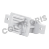 Aislador de Paso Gris Reforzado para Cercos Eléctricos / Aislamiento hasta 18 kV / Resistente a Clima Extremo / Polipropileno y Policarbonato