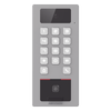 (PoE / 2 Relays) Terminal de Control de Acceso / Videoportero Multiapartamento Llamada a App / Teclado / Exterior Antivandálico IP65 & IK09 / Huella, Tarjeta, Código QR, PIN o App Hik-Connect  / Cámara 2 MP compatible con NVRs