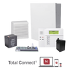Kit de panel de alarma de intrusión de 8 zonas cableadas y hasta 40 inalámbricas, con teclado, transformador, batería y sirena de 15 W