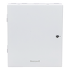 Controlador de acceso IP para 4 puertas con caja metálica, fuente de alimentación y batería incluidas, compatible OSDP v2 y Wiegand