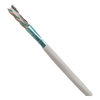 Bobina de Cable UTP de 4 Pares, Vari-MaTriX HD, Cat6A, 23 AWG, LSZH-3 (Libre de Gases Tóxicos), Color Gris, 305 Metros (1000 Pies)