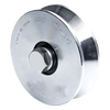 Rueda de 12 cm SIN Soporte Para Puertas Corredizas de Hasta 450 Kg / Canal Tipo 