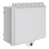 Gabinete de Policarbonato Blanco Súper Resistente, para Uso en Interior o Exterior, Cerradura con Llave
