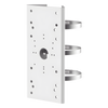 Montaje para Poste / Compatible con PTZ HIKVISION / Acero Inoxidable