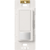 Apagador de pared con sensor de ocupación y vacancia Maestro, 2 A a 120 V, unipolar, para espacios pequeños como clósets, alacenas y cuartos de lavado, blanco