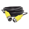 Cable extensor con conector tipo aviación de 15m solo para soluciones de videovigilancia móvil XMR