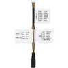 Arnés De Refacción Para Conexión De DSKV6114ME1, Alimentación, Entradas De Alarma, Comunicación Y Control De Cerradura.