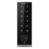 Teclado Esclavo con Lector de Tarjetas Virtuales Bluetooth y Códigos QR / Tarjetas MIFARE y PROX EM / Contraseñas / RS-485 Wiegand OSDP / Frecuencias 13.56 MHz y 125 KHz / Autenticación Tarjeta PIN QR Bluetooth / Táctil